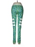 Adidas Graphic Green Leggings Size M - photo 2