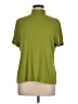 JM Collection Green Short Sleeve Turtleneck Size L - photo 1