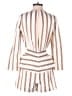 Maje Stripes Ivory Romper Size EU (FR) 38 / US 6 - photo 2