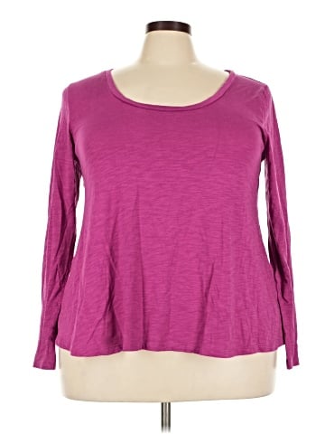 Torrid 3/4 Sleeve T-Shirt (view 1)
