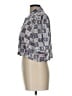 Assorted Brands Silver Short Sleeve Blouse Size L (estimated) - photo 5