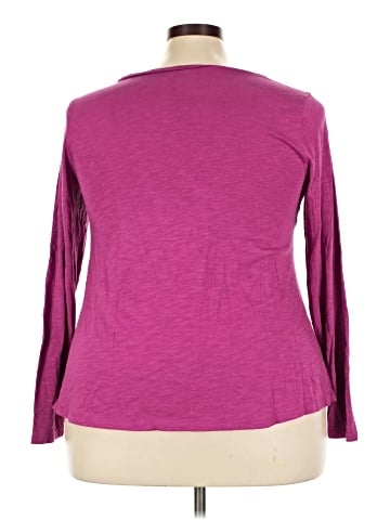 Torrid 3/4 Sleeve T-Shirt (view 2)