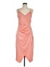 BCBGeneration Solid Orange Cocktail Dress Size M - photo 1