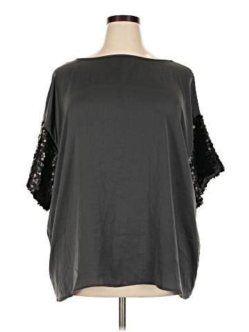 French Connection Short Sleeve Blouse (view 1)