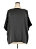 French Connection 100% Polyester Black Short Sleeve Blouse Size 2X - photo 1