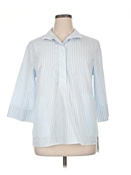 Chico's 3/4 Sleeve Button-Down Shirt (view 1)
