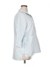 Chico's Stripes Blue 3/4 Sleeve Button-Down Shirt Size Lg (2) - photo 4