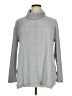 Simply Vera Vera Wang Silver Turtleneck Sweater Size XL - photo 1
