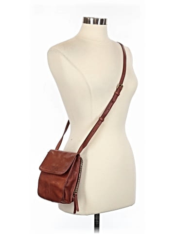 American Leather Co Leather Crossbody Bag (view 2)