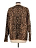Isalis Animal Print Brown Cardigan Size L - photo 2