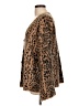 Isalis Animal Print Brown Cardigan Size L - photo 5
