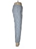 Adrienne Vittadini Houndstooth Blue Casual Pants Size 8 - photo 4