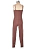 Active by Old Navy Solid Brown Jumpsuit Size S - photo 2