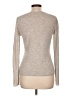 Ellen Tracy 100% Cashmere Silver Cashmere Pullover Sweater Size L - photo 2