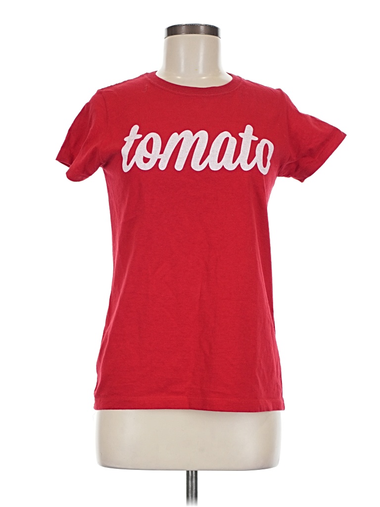 Pre-owned Assorted Brands Short Sleeve T-shirt In Red