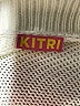 KITRI 100% Cotton Stripes Ivory Pullover Sweater Size S - photo 7