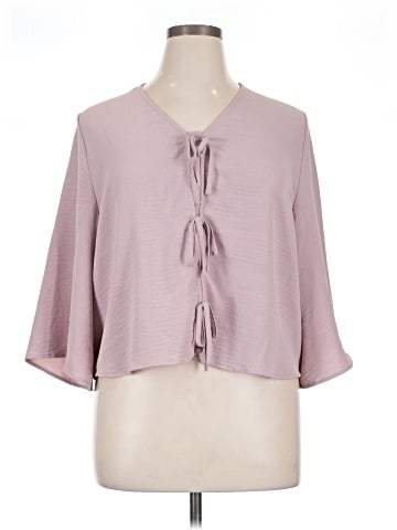 Adrianna Papell 3/4 Sleeve Blouse (view 1)