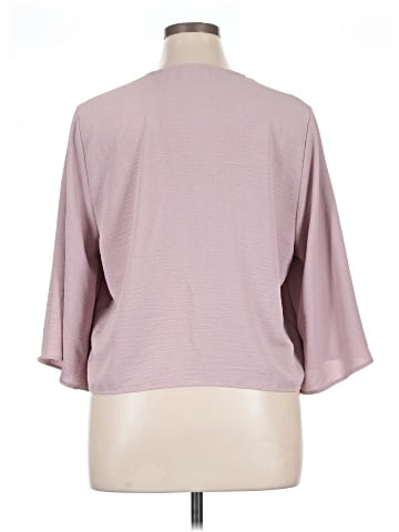 Adrianna Papell 3/4 Sleeve Blouse (view 2)