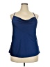 Assorted Brands Blue Sleeveless Top Size 2X - photo 1