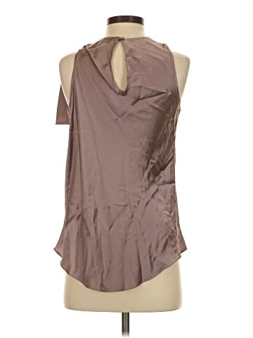Cinq à Sept Sleeveless Silk Top (view 2)