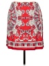 Cato Paisley Red Casual Skirt Size L - photo 2