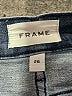 FRAME Chevron-herringbone Blue Jeans Size 26 waist - photo 4