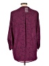Lush 100% Polyester Burgundy 3/4 Sleeve Blouse Size L - photo 2