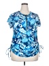 Unbranded Blue Rash Guard Size 2X - photo 1