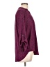 Lush 100% Polyester Burgundy 3/4 Sleeve Blouse Size L - photo 4