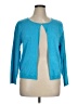 Jonathan Martin 100% Silk Blue Cardigan Size 16 - photo 1