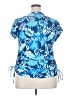 Unbranded Blue Rash Guard Size 2X - photo 2