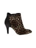 Bellini Animal Print Brown Ankle Boots Size 7 - photo 1