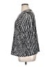 Travelers by Chico's 100% Spandex Chevron-herringbone Silver Blazer Size XL (3) - photo 5