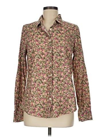 J.Crew Factory Store Long Sleeve Blouse (view 1)