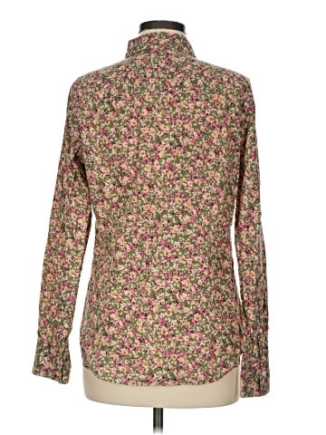 J.Crew Factory Store Long Sleeve Blouse (view 2)