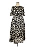 Assorted Brands Animal Print Black Casual Dress Size 18 - photo 1