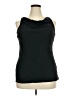 Venezia 100% Rayon Black Sleeveless Top Size 14 - 16 Plus - photo 1