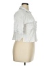 Moa Moa Silver Short Sleeve Blouse Size XL - photo 4