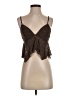 Shein Brown Sleeveless Top Size 4 - photo 1