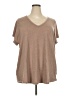 Torrid Brown Short Sleeve T-Shirt Size 4X Plus (4) - photo 1