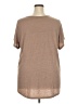 Torrid Brown Short Sleeve T-Shirt Size 4X Plus (4) - photo 2