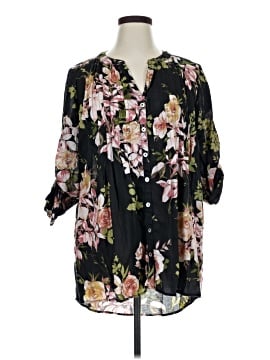 Roaman's 3/4 Sleeve Blouse (view 1)