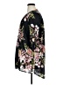 Roaman's Floral Black 3/4 Sleeve Blouse Size 16W - photo 5
