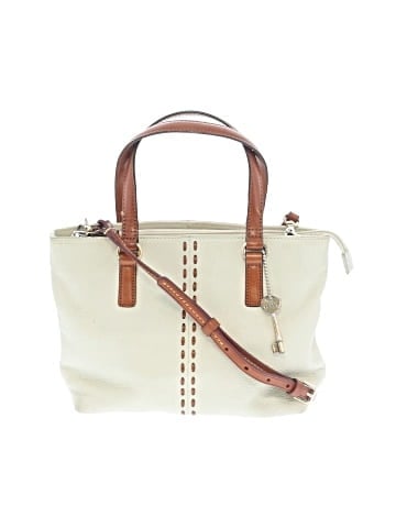 Fossil Leather Satchel (view 1)