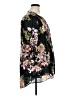 Roaman's Floral Black 3/4 Sleeve Blouse Size 16W - photo 4