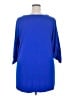 Torrid Blue 3/4 Sleeve Blouse Size 4X Plus (4) - photo 2