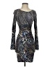 Tart Graphic Blue Cocktail Dress Size XS - photo 1