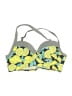 Unbranded Print Yellow Swimsuit Top Size M - photo 1