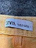Zara Yellow Denim Shorts Size 4 - photo 3