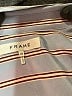FRAME 100% Silk Stripes Blue Long Sleeve Silk Top Size XS - photo 7